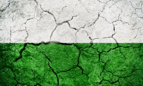 Styria, Austrian state flag Stock Photos