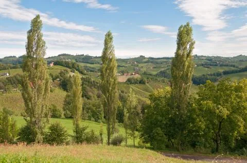 Styria hills Stock Photos