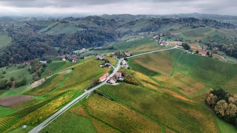 Styria Wine Route, Austria Stock Footage 292917782