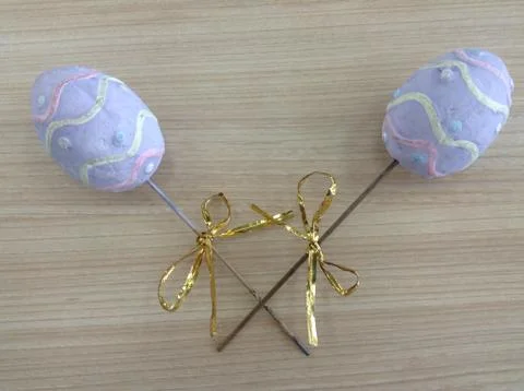 Styrofoam Easter Egg Stock Photos