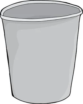 Styrofoam Empty Cup Stock Illustration