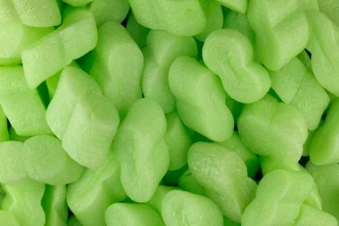 Styrofoam for packing Foto stock