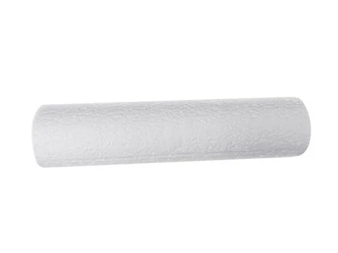 Styrofoam padding for product on white background Stock Photos