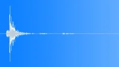 Styrofoam, plastic, large piece dropped on ground, v1Sound Effect