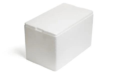 Styrofoam storage box Stock Photos