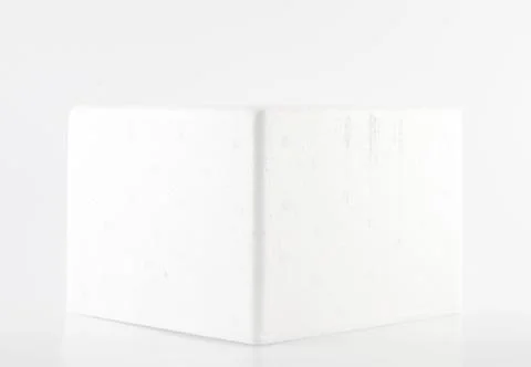 Styrofoam storage box,studio set Stock Photos