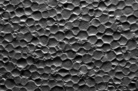 Styrofoam texture looks like the moon Stock Photos