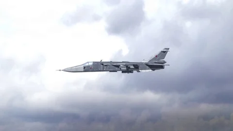 Su-24 Bomber In Flight 動画素材 70175267