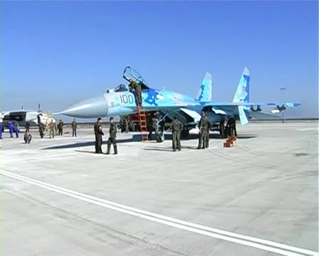 SU 27 Stock Footage 11437375