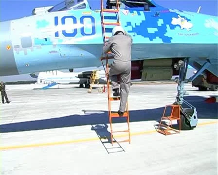 SU 27 Stock Footage 11437405