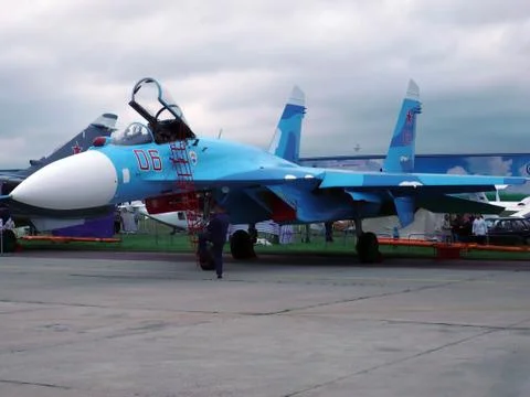 Su-27 Stock Photos