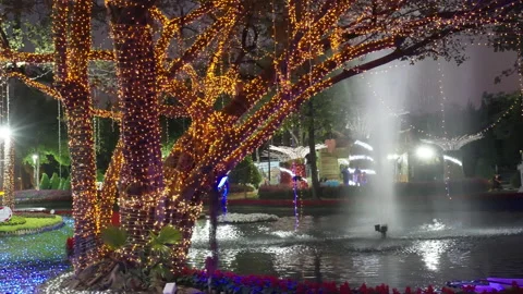 Suan Buak Had lights Stock Footage 170477990