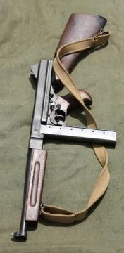Sub Machine Gun. Stock Photos