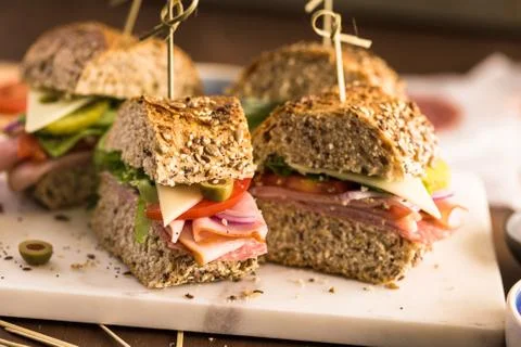 Sub sandwich Stockfoto's