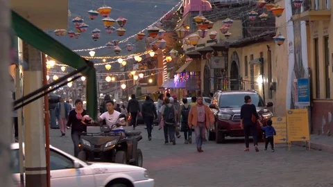 Sub street in Mexico Stock Footage 86363377