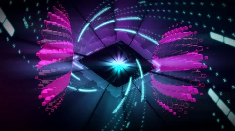 Subfocus Live VJ Loop Animation Graphics Video stock 56452271