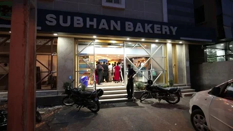 Subhan Bakery-India Stock Footage 76919811