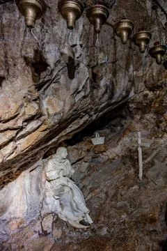 Subiaco. The Monastery of Saint Benedict, or Sanctuary of the Sacred Cave Foto stock