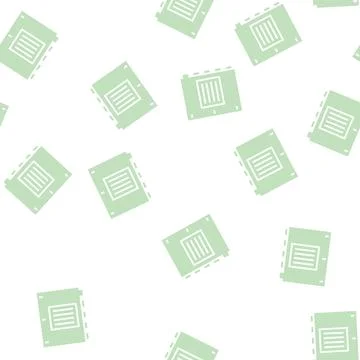 Subject divider glyph seamless pattern Illustrazione stock