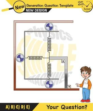 The subject of simple machines Stock Illustration