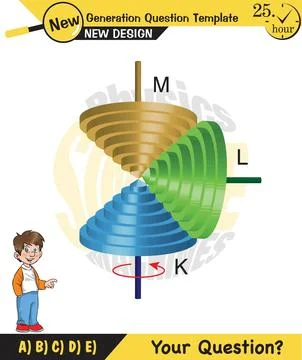 The subject of simple machines Stock Illustration