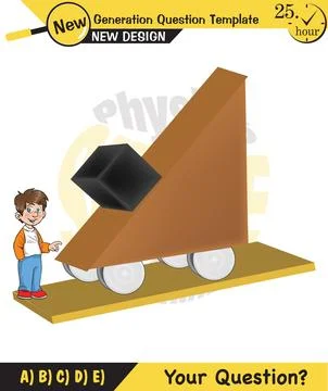 The subject of simple machines Stock Illustration