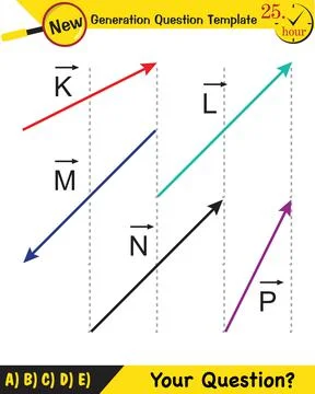 The subject of vectors Stock Illustration