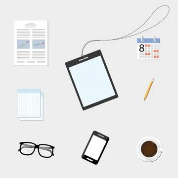 Subjects Stock Illustration