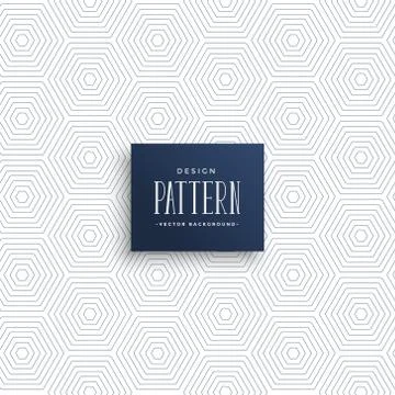 Suble hexagonal or honeycomb pattern vector background Stockillustratie