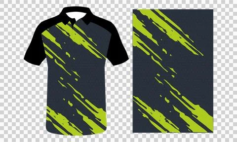 Sublimation jersey mockup  Illustrazione stock