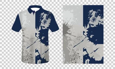 Sublimation jersey mockup  Illustrazione stock