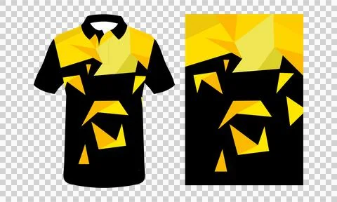 Sublimation jersey mockup  Stock Illustration