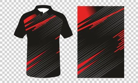 Sublimation jersey model Stock Illustration