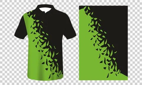 Sublimation jersey model Illustrazione stock