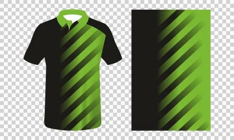 Sublimation jersey model Illustrazione stock
