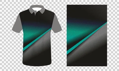 Sublimation jersey model Stock Illustration