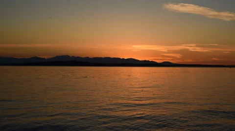 Sublime Sunset Stock Footage 67356436