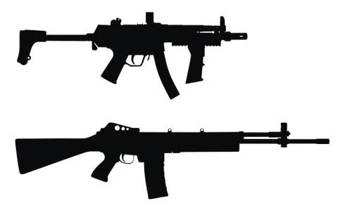 Submachines Stock Illustration