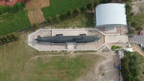 Submarine that cannot be sink Stock Footage 141172838