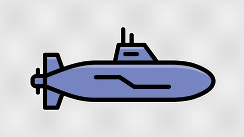 Submarine Vídeo Stock 335470532