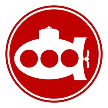 Submarine icon Stock Illustration