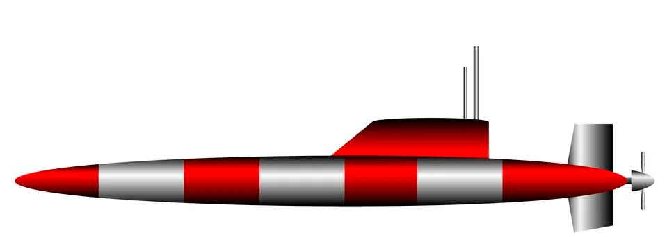 Submarine Stock Illustration