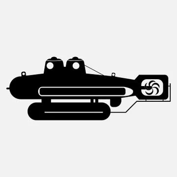 Submarine Stock Illustration
