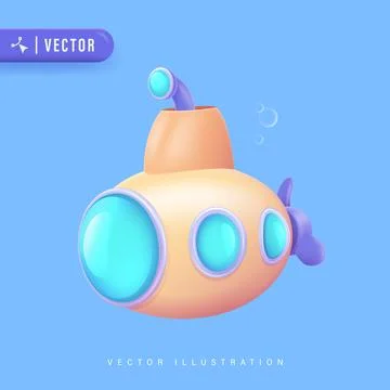 Submarine Stock Illustration