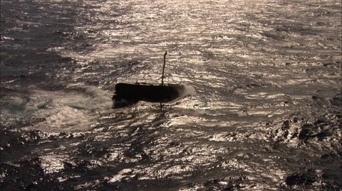 Submarine in inmersion Vidéo 86058461