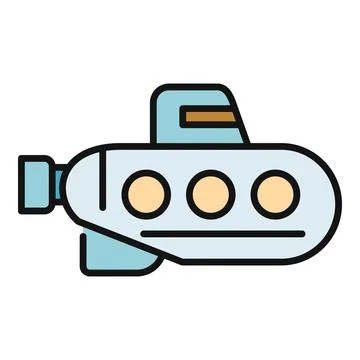 Submarine navigating ocean depths exploring marine ecosystem Stock Illustration