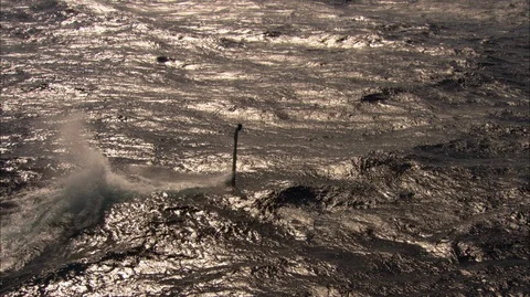 Submarine periscope Stock-Footage 86058369