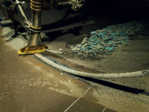 Submerged arc welding Stock Photos