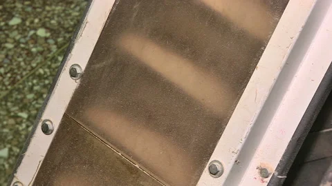 Submission of crushed grain to the Elevator Stock Footage 85668617