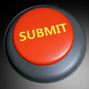 Submit 3d button イラスト素材